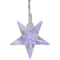 LED Stars Icicle Christmas Lights - Multi-Color - 29.5' Clear Wire - 400ct